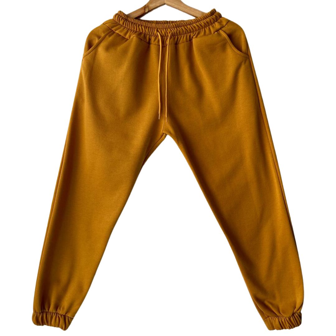 JOGGER NIÑOS MOSTAZA 10
